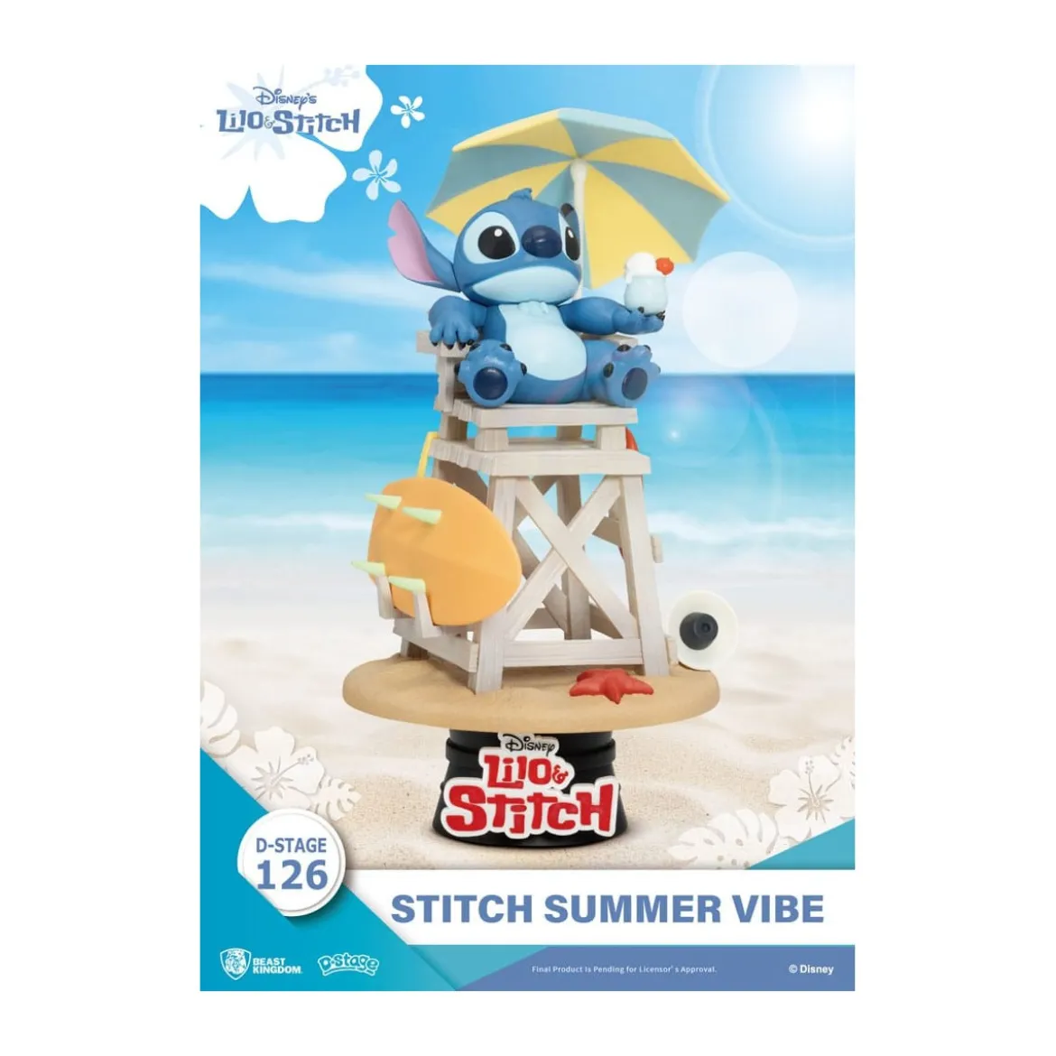 Beast Kingdom Disney Lilo & Stitch - Stitch Summer Vibe - D-Stage