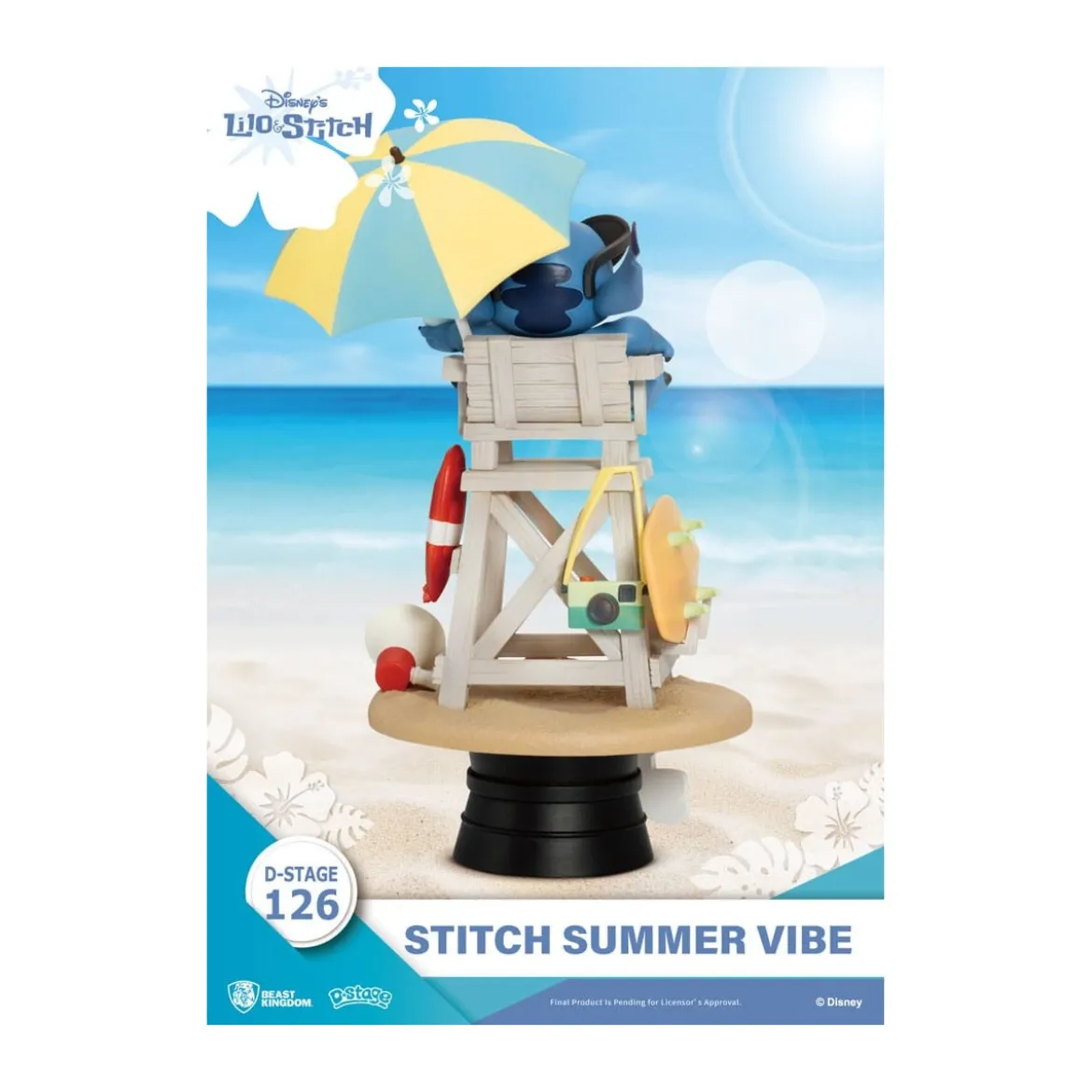 Beast Kingdom Disney Lilo & Stitch - Stitch Summer Vibe - D-Stage