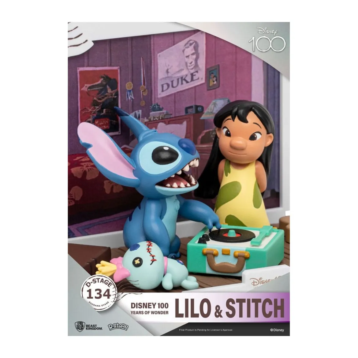 Beast Kingdom Disney Lilo & Stitch diorama PVC D-Stage 100 Years of Wonder