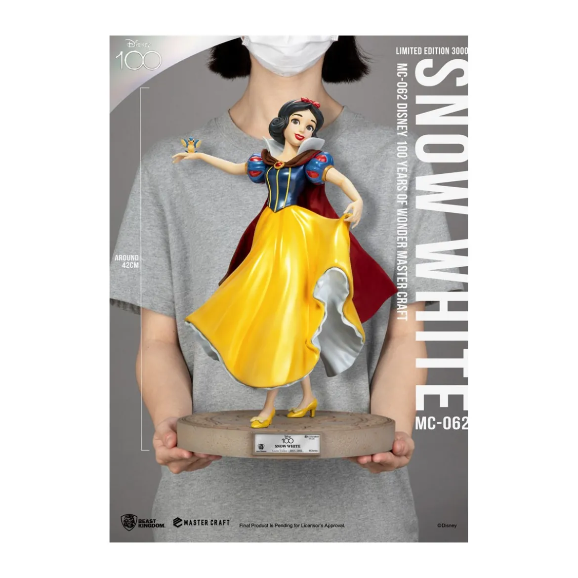 Beast Kingdom Disney - Master Craft Snow White - Disney 100th