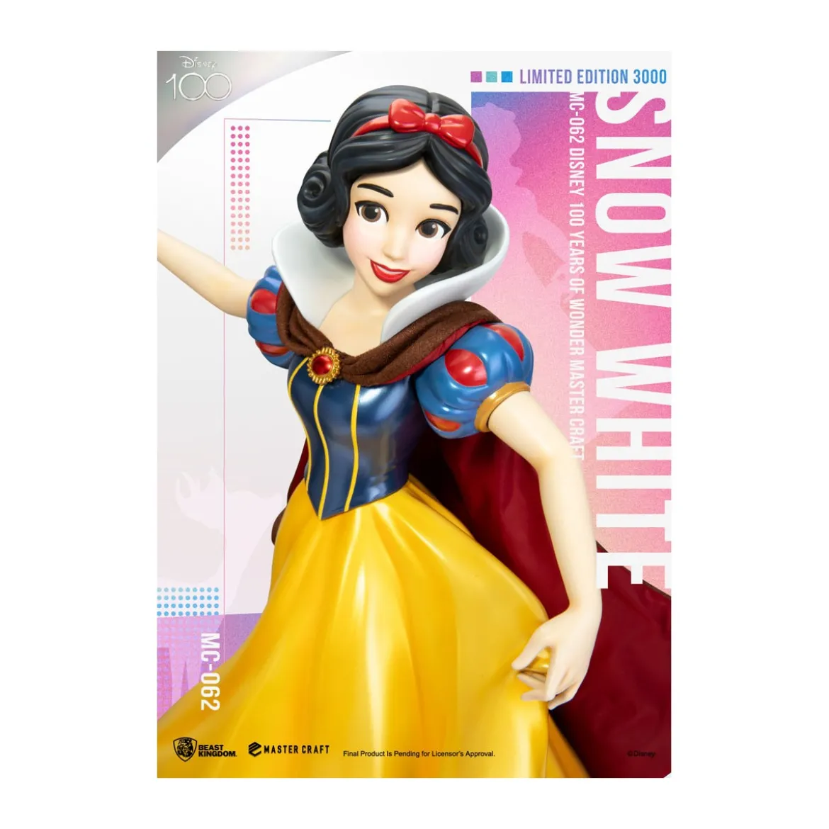 Beast Kingdom Disney - Master Craft Snow White - Disney 100th
