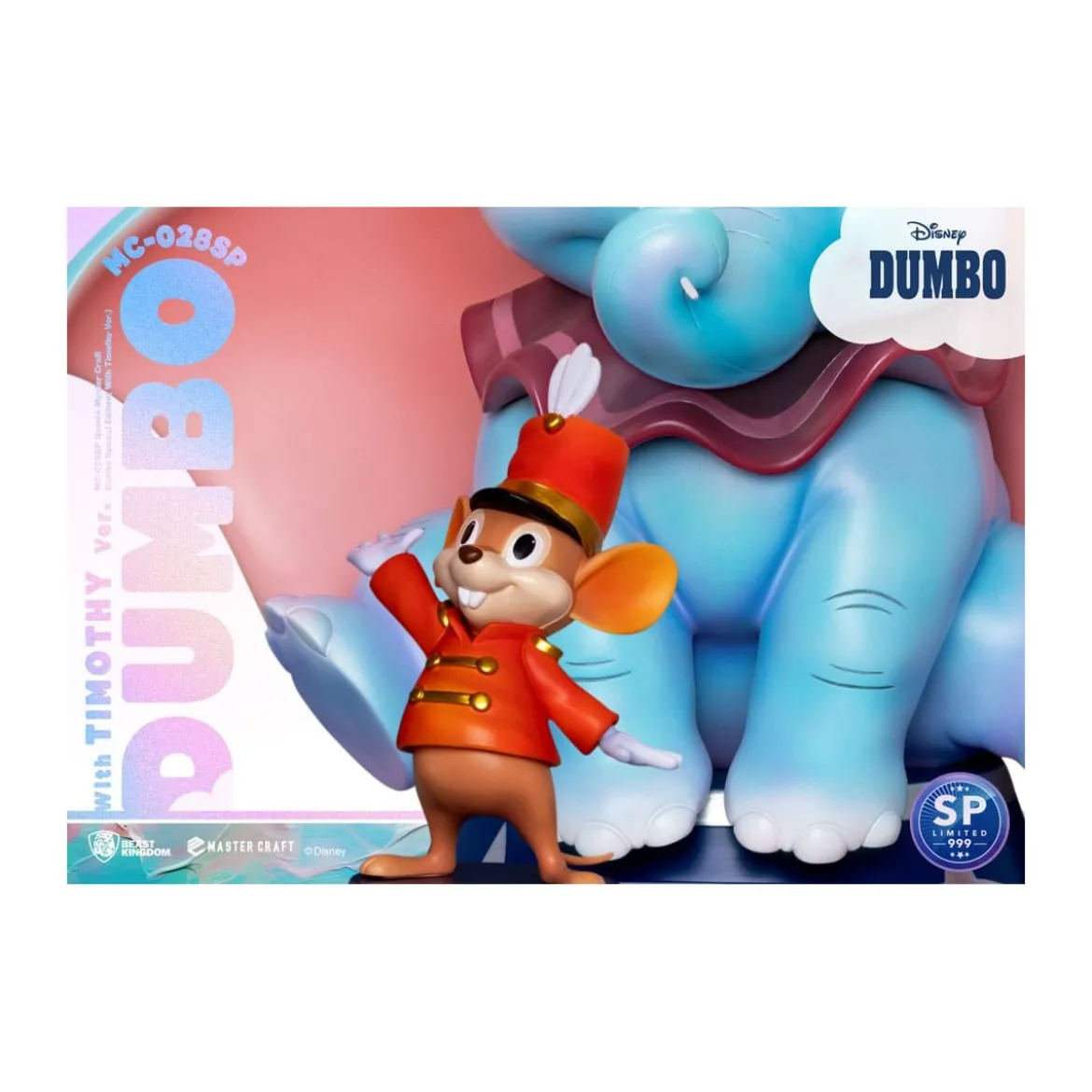 Beast Kingdom Disney Master Craft - Dumbo Special Edition (With Timothy Version)