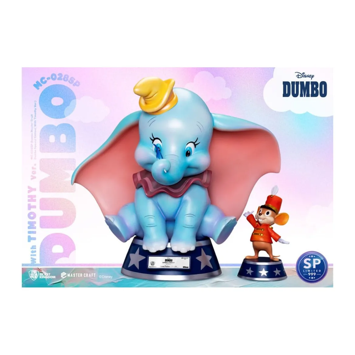 Beast Kingdom Disney Master Craft - Dumbo Special Edition (With Timothy Version)