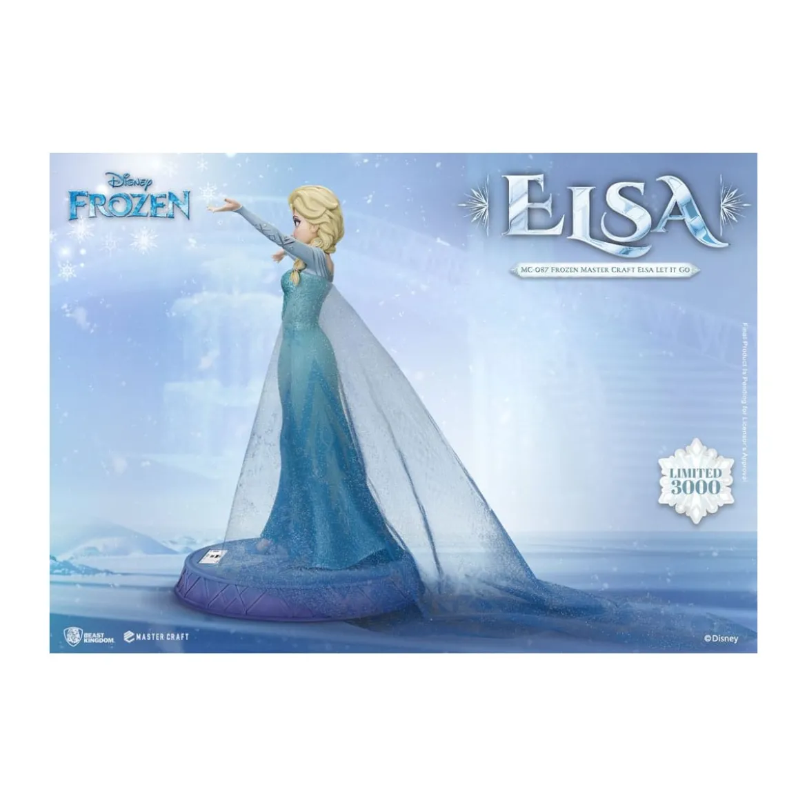 Beast Kingdom Disney - Master Craft Elsa "Let It Go" - La Reine des Neiges