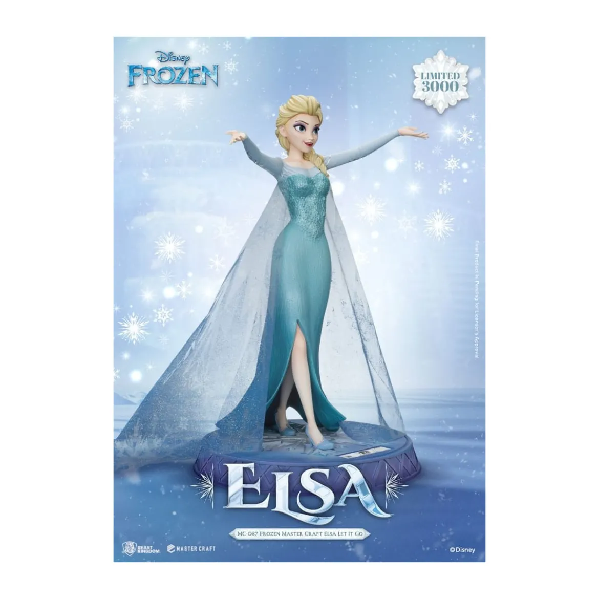 Beast Kingdom Disney - Master Craft Elsa "Let It Go" - La Reine des Neiges