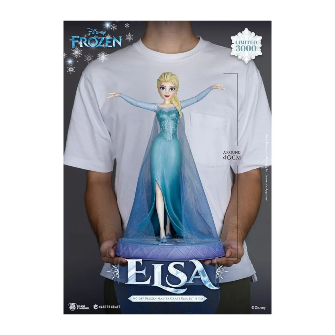 Beast Kingdom Disney - Master Craft Elsa "Let It Go" - La Reine des Neiges