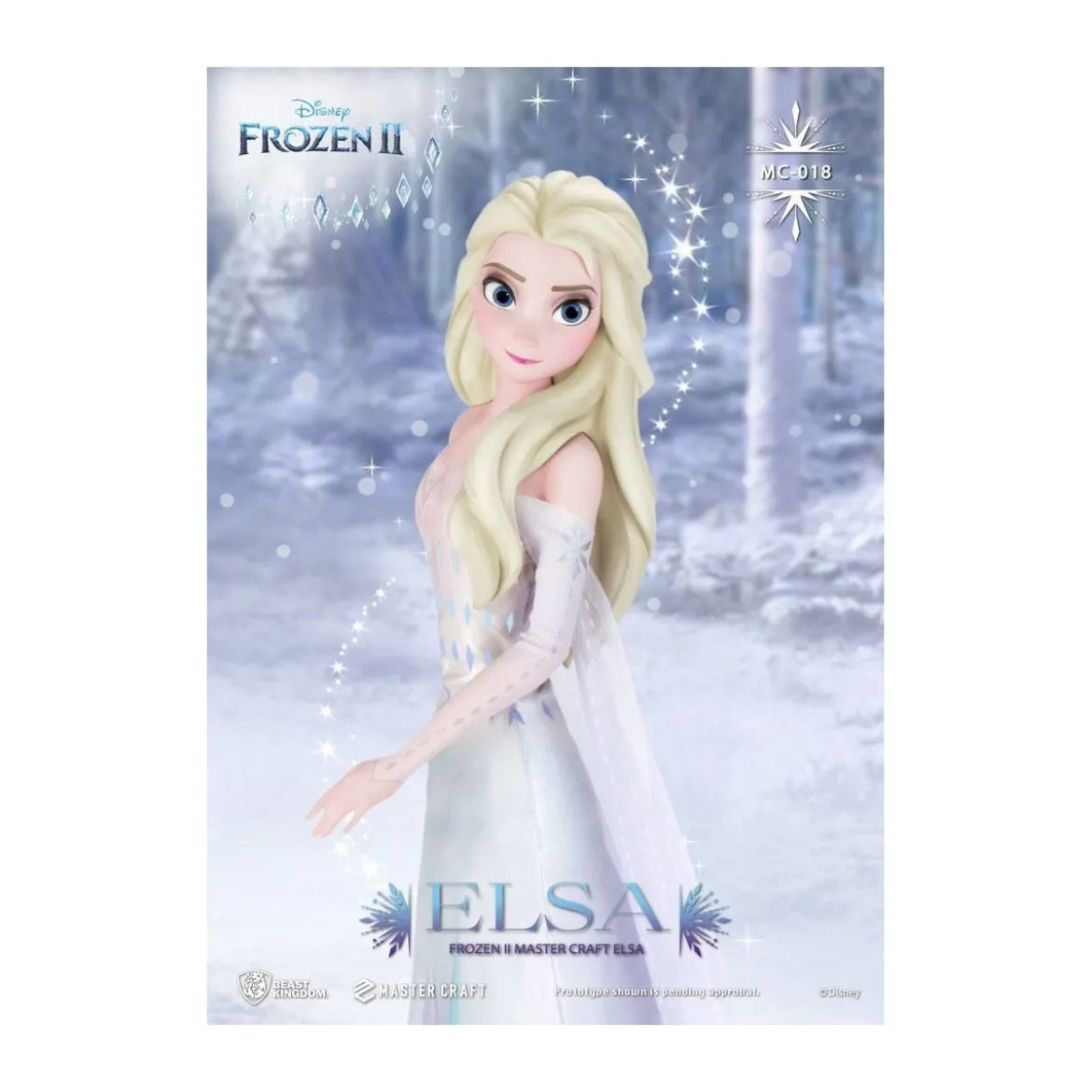 Beast Kingdom Disney - Master Craft Elsa - La Reine des Neiges 2