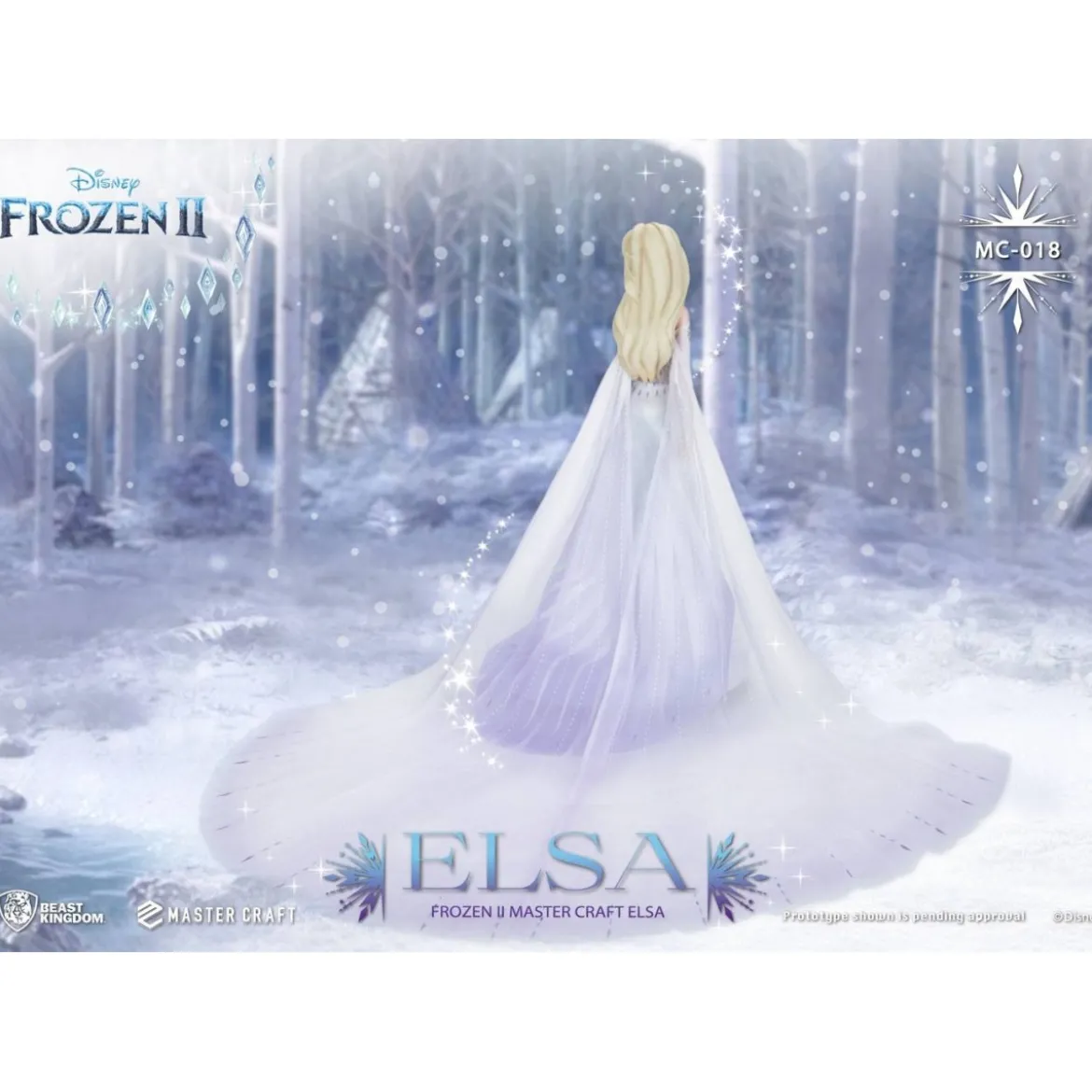 Beast Kingdom Disney - Master Craft Elsa - La Reine des Neiges 2