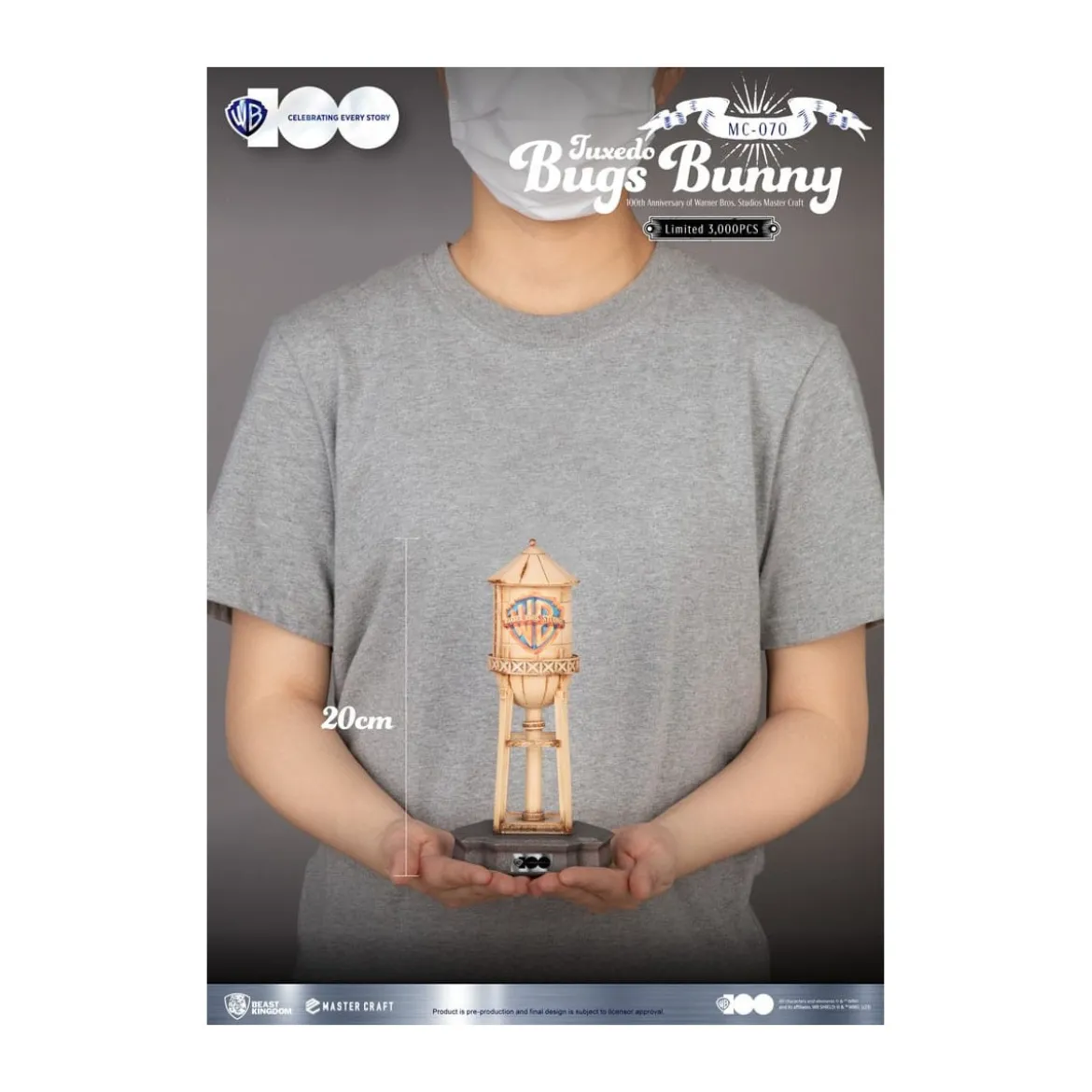 Beast Kingdom Disney - Master Craft - Tuxedo Bugs Bunny - Looney Tunes 100th anniversary of Warner Bros. Studios