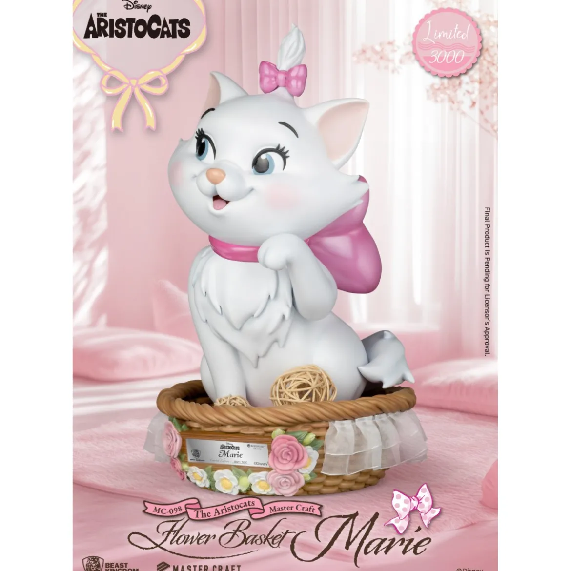 Beast Kingdom Disney - Master Craft - Flower Basket Marie - Les Aristochats