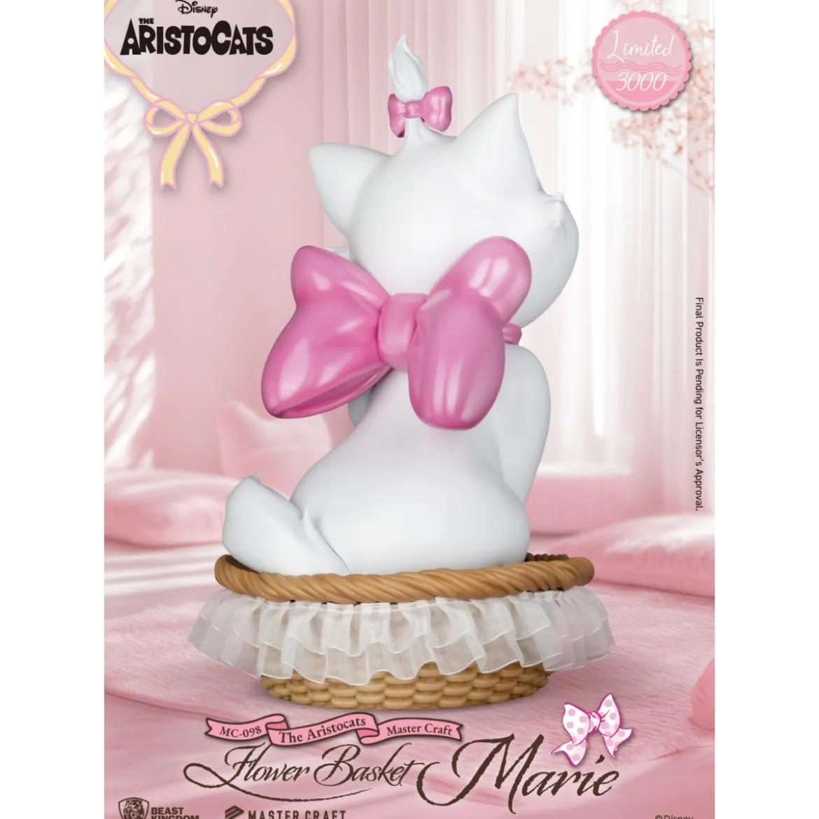 Beast Kingdom Disney - Master Craft - Flower Basket Marie - Les Aristochats