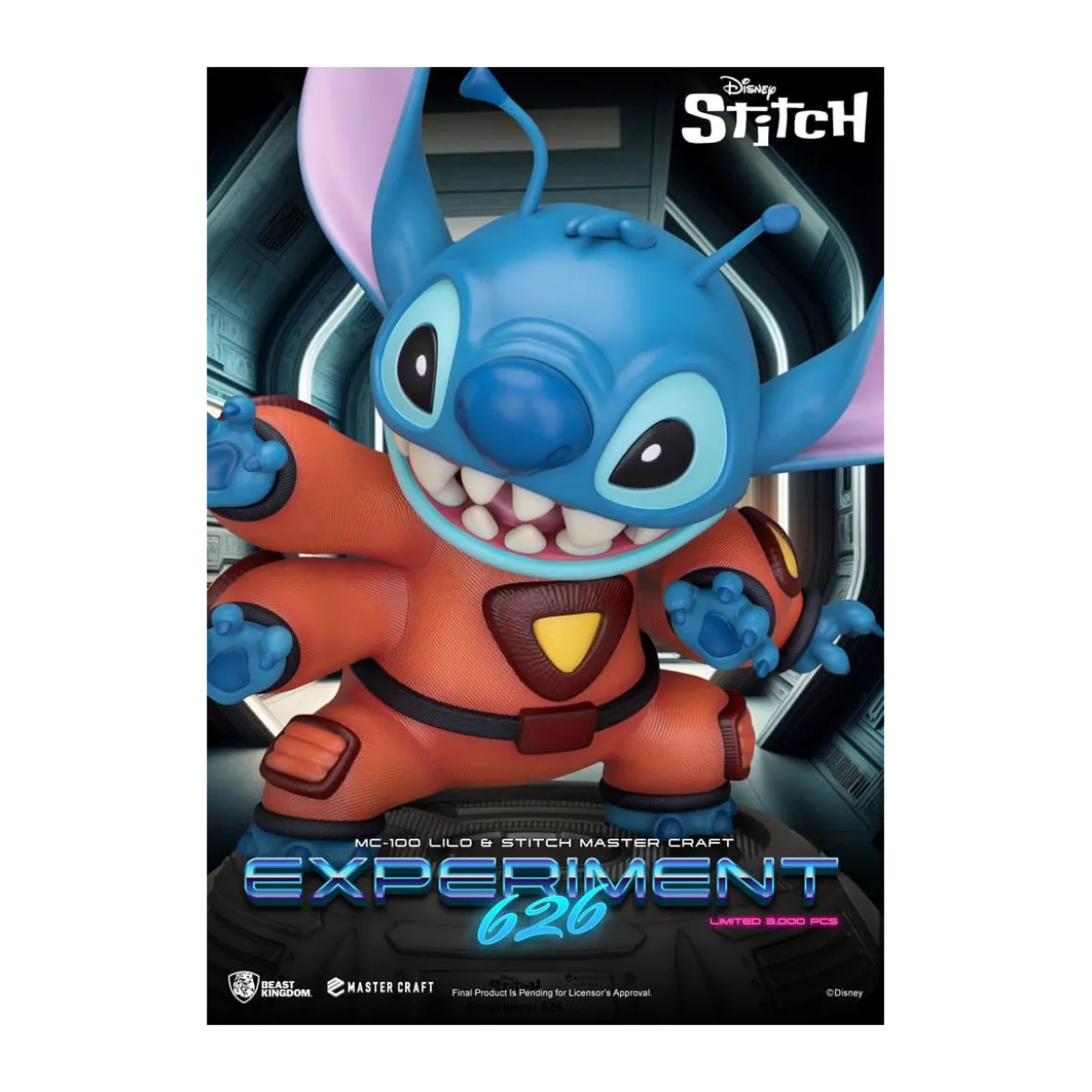 Beast Kingdom Disney - Master Craft Experiment 626 - Stitch