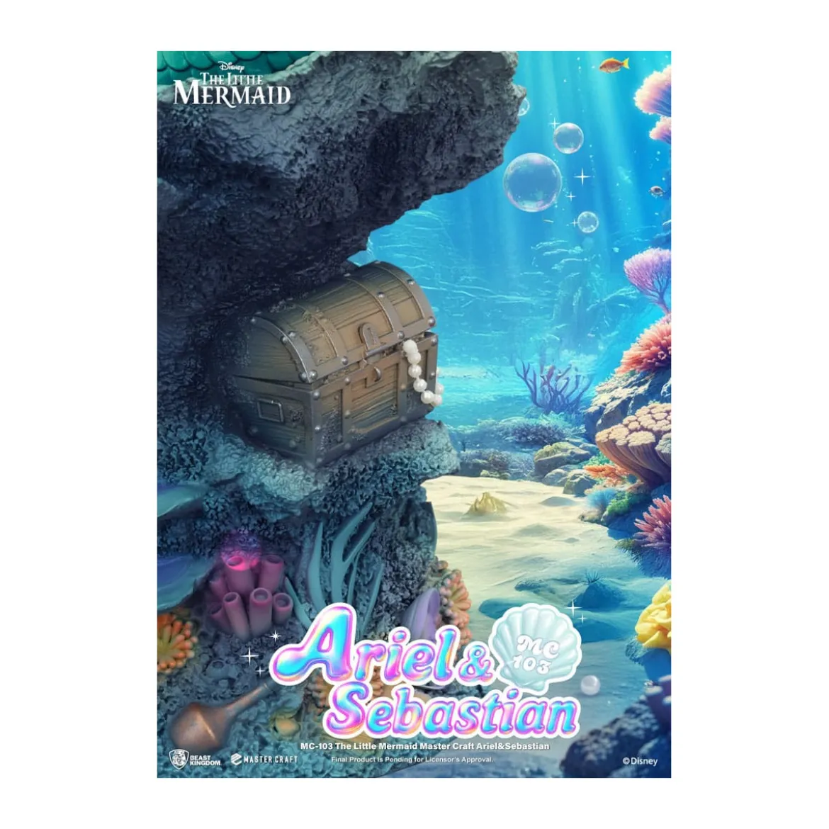 Beast Kingdom Disney - Master Craft Ariel & Sébastien - La Petite Sirène