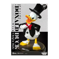 Beast Kingdom Disney 100th - Master Craft - Tuxedo Donald Duck with Ship & Dale Special Edition Statue - Tic & Tac