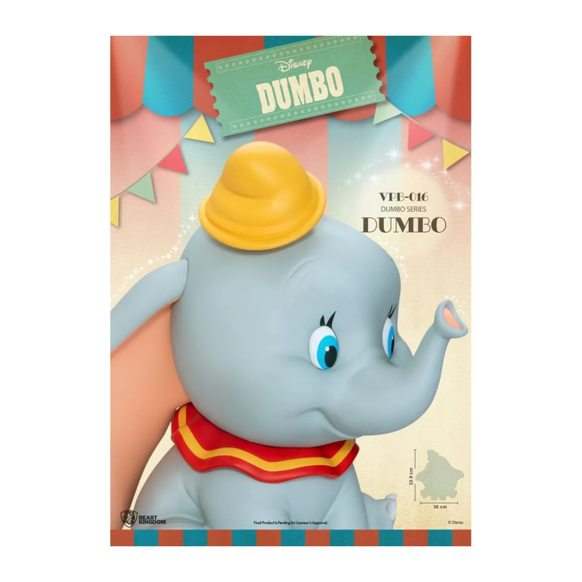 Beast Kingdom Disney - Tirelire geante DUMBO