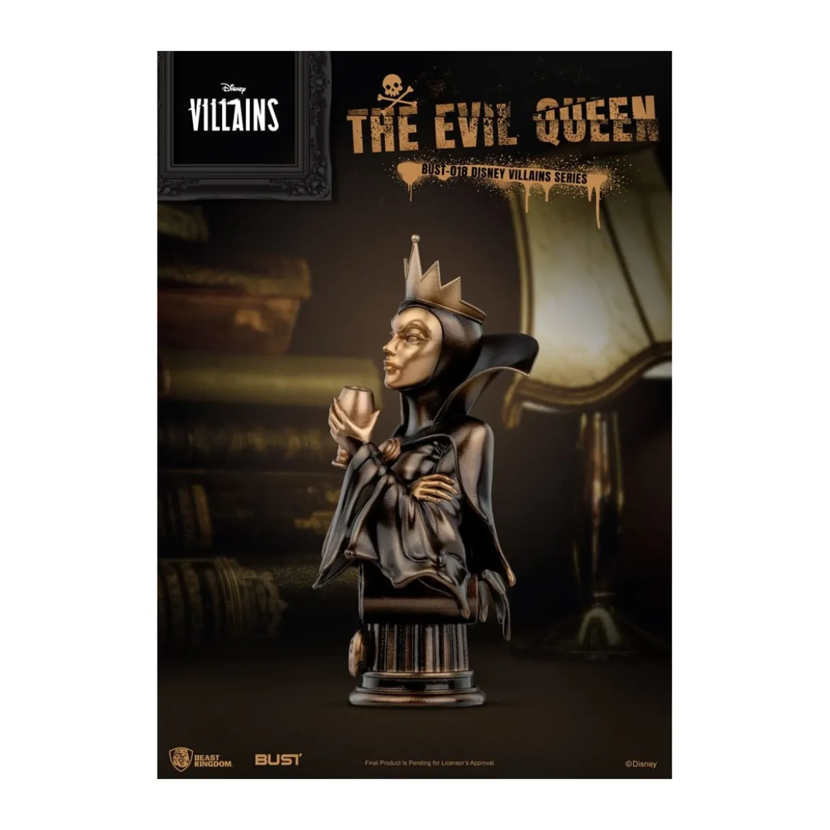 Beast Kingdom - Disney Villains Series The Evil Queen buste pvc