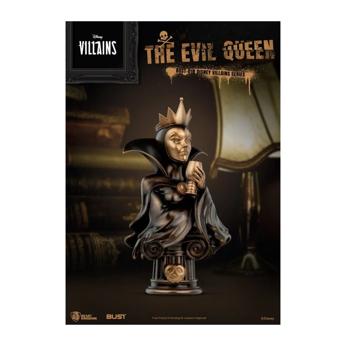 Beast Kingdom - Disney Villains Series The Evil Queen buste pvc