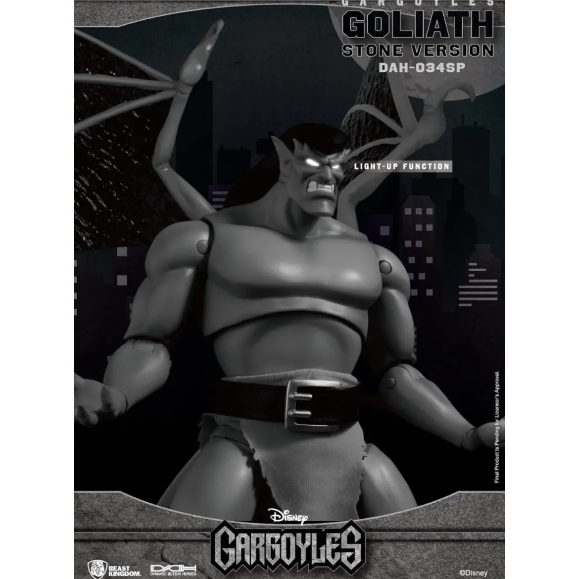 Beast Kingdom - GOLIATH STONE VERSION (SDCC 2023) - Gargoyles Dynamic Action Heroes 1/9