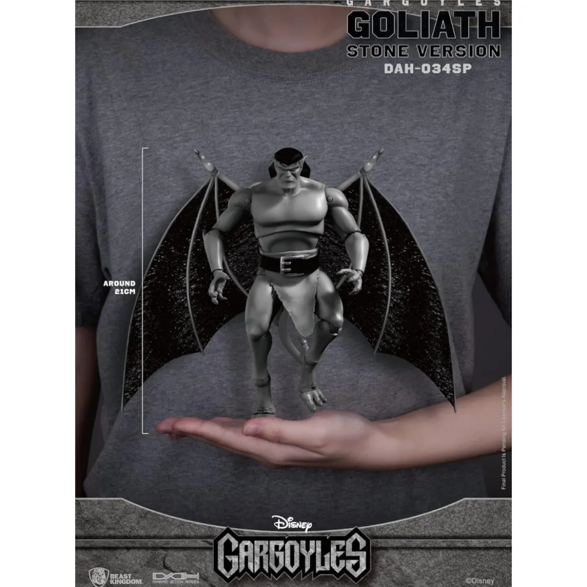 Beast Kingdom - GOLIATH STONE VERSION (SDCC 2023) - Gargoyles Dynamic Action Heroes 1/9