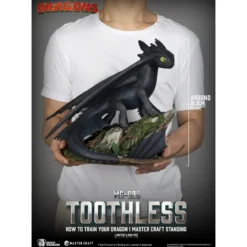 Beast Kingdom - How to Train your Dragon 1 - Mastercraft Standing Toothless - Krokmou