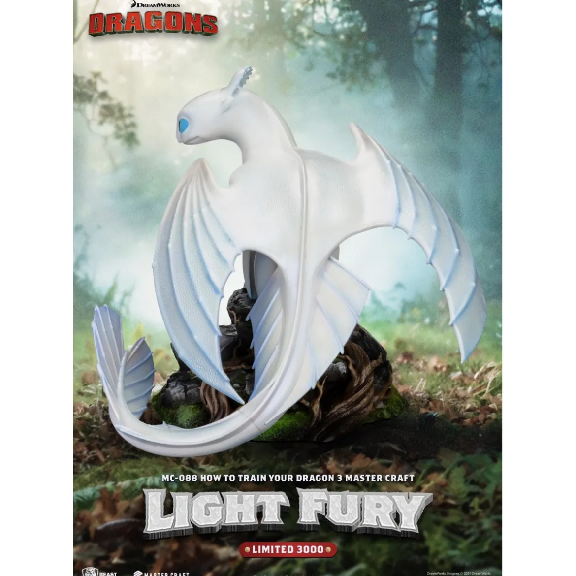 Beast Kingdom - How to Train your Dragon Light Fury Master Craft