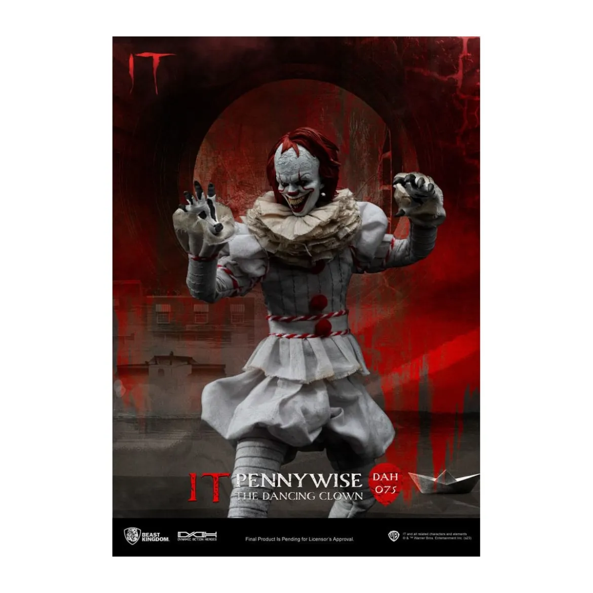 Beast Kingdom - IT - Pennywise Dynamic Action Heroes 1/9