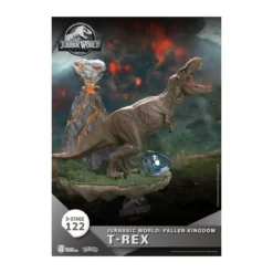 Beast Kingdom Jurassic World: Falling Kingdom diorama - T-REX - PVC D-Stage Iconic Movie Scene