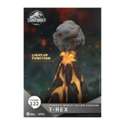 Beast Kingdom Jurassic World: Falling Kingdom diorama - T-REX - PVC D-Stage Iconic Movie Scene