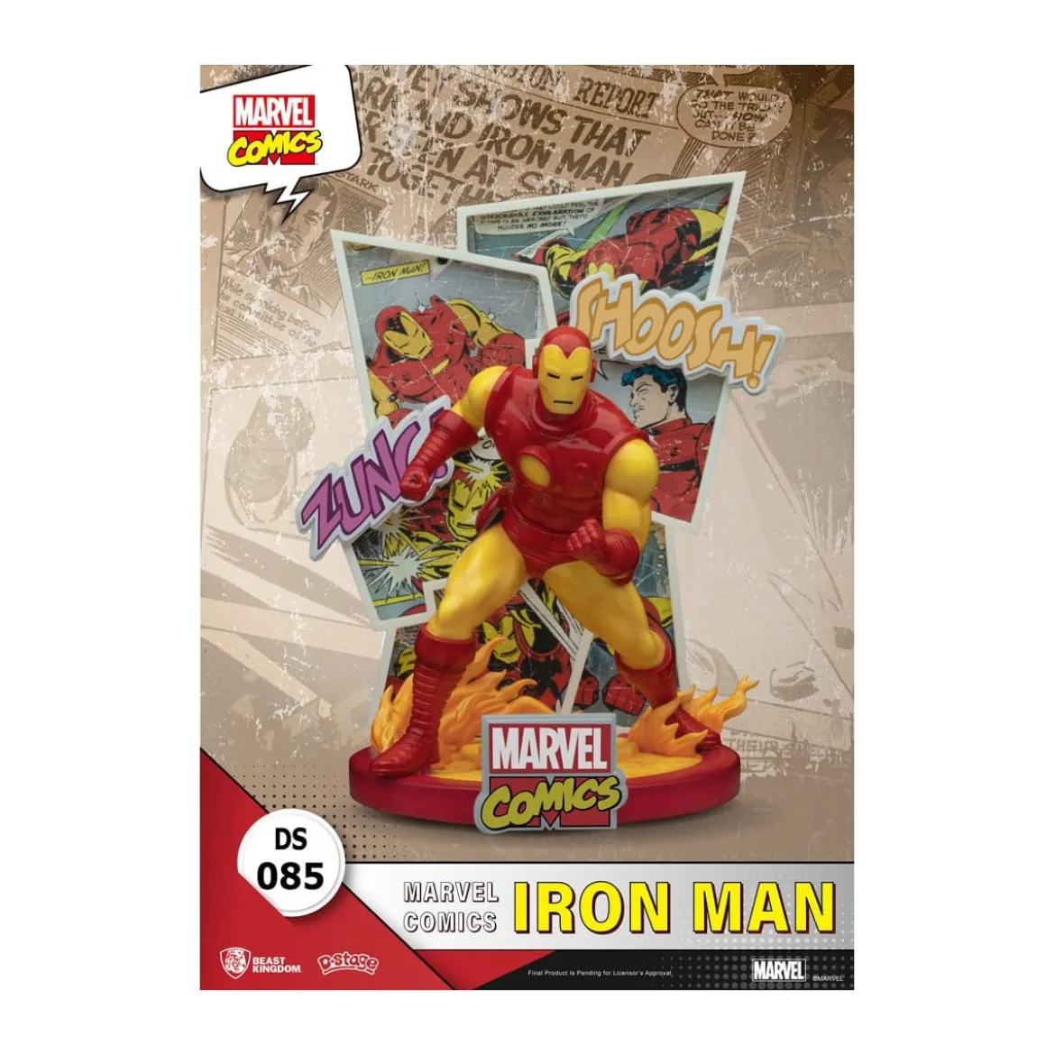 Beast Kingdom Marvel Comics Diorama PVC - Iron Man D-Stage