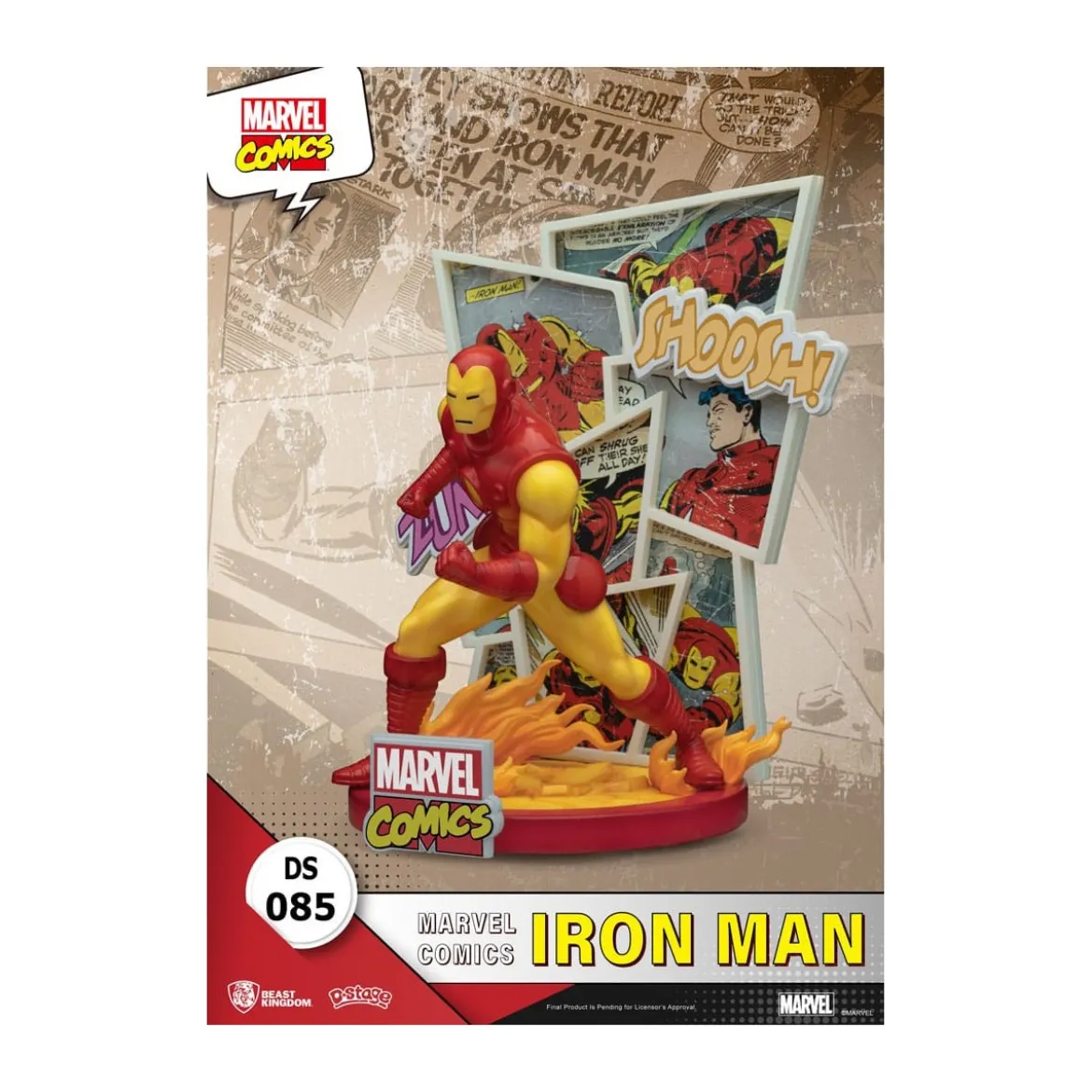 Beast Kingdom Marvel Comics Diorama PVC - Iron Man D-Stage