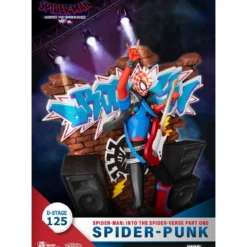 Beast Kingdom Marvel Comics Diorama PVC - Spider-Punk D-Stage Spider-Man: Across the Spider-Verse Part One