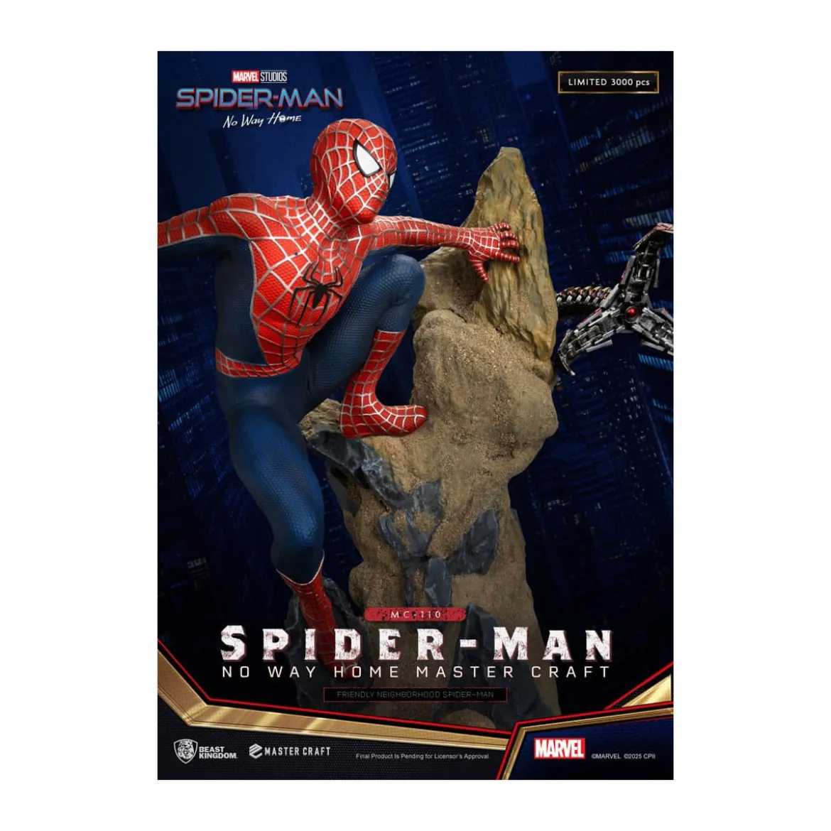 Beast Kingdom Marvel - Master Craft Friendly Neighborhood Spider-Man - Spider-Man: No Way Home
