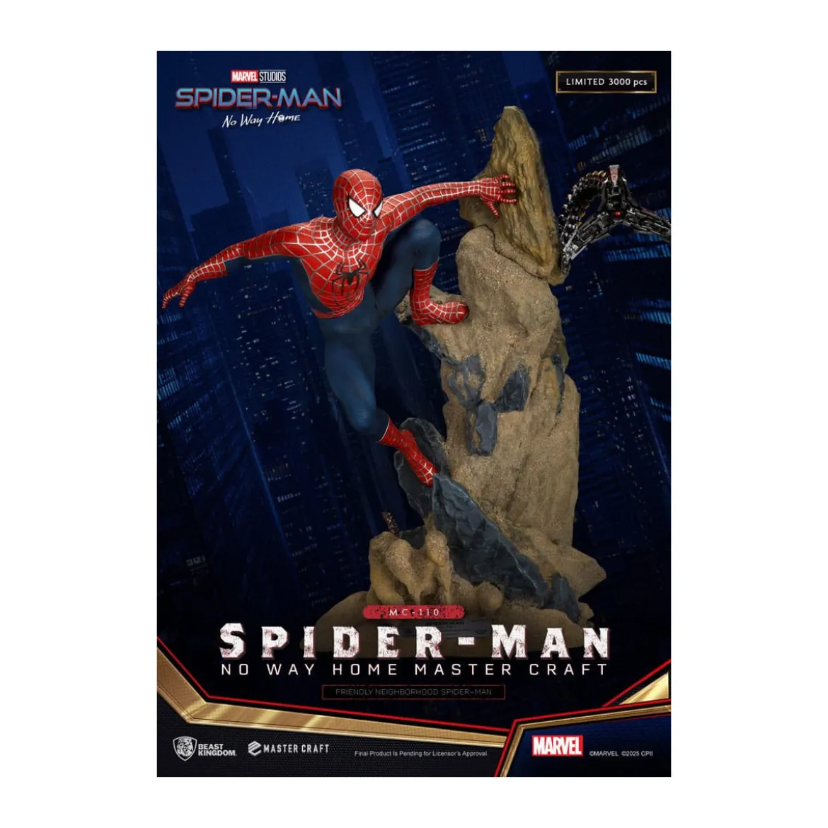 Beast Kingdom Marvel - Master Craft Friendly Neighborhood Spider-Man - Spider-Man: No Way Home