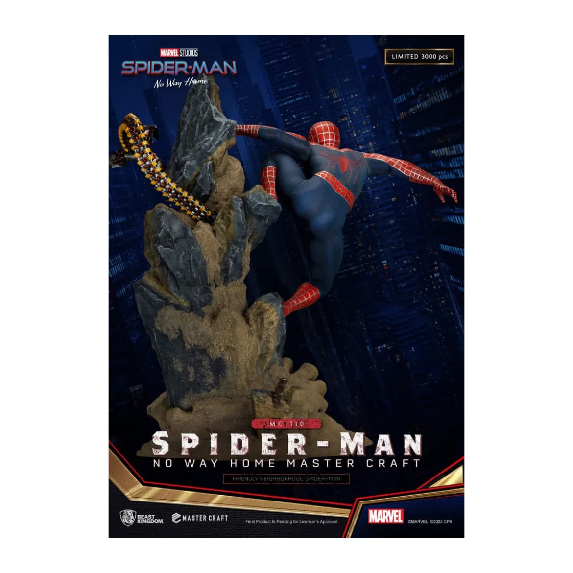 Beast Kingdom Marvel - Master Craft Friendly Neighborhood Spider-Man - Spider-Man: No Way Home