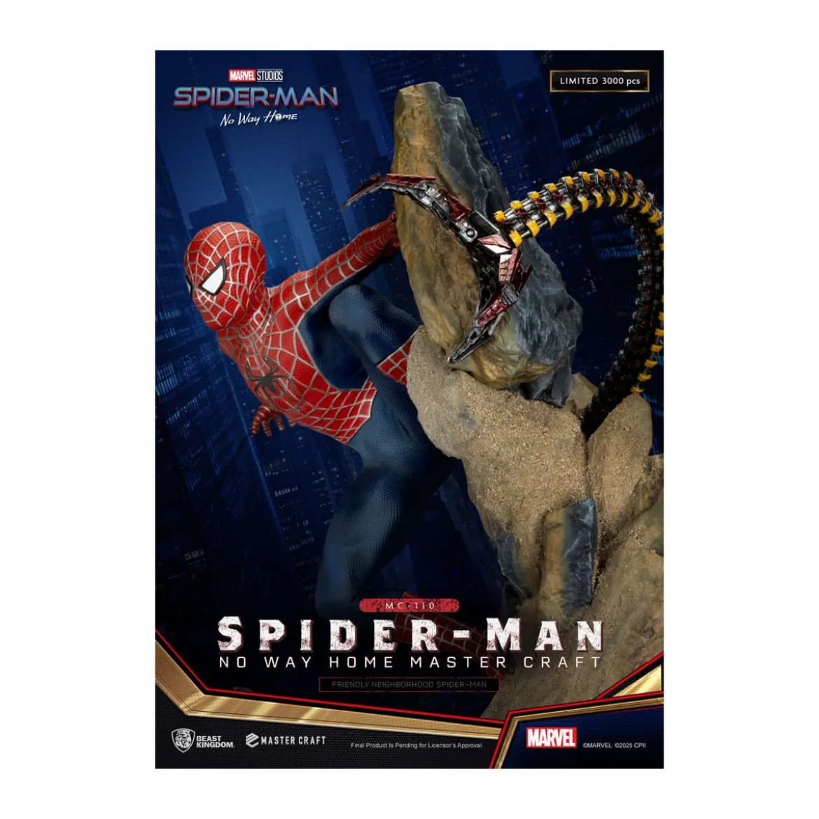 Beast Kingdom Marvel - Master Craft Friendly Neighborhood Spider-Man - Spider-Man: No Way Home