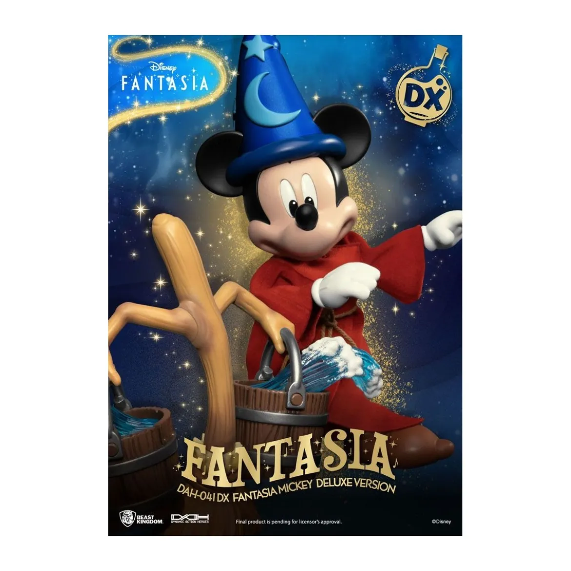 Beast Kingdom - Mickey Fantasia Deluxe Version - figurine Dynamic Action Heroes 1/9