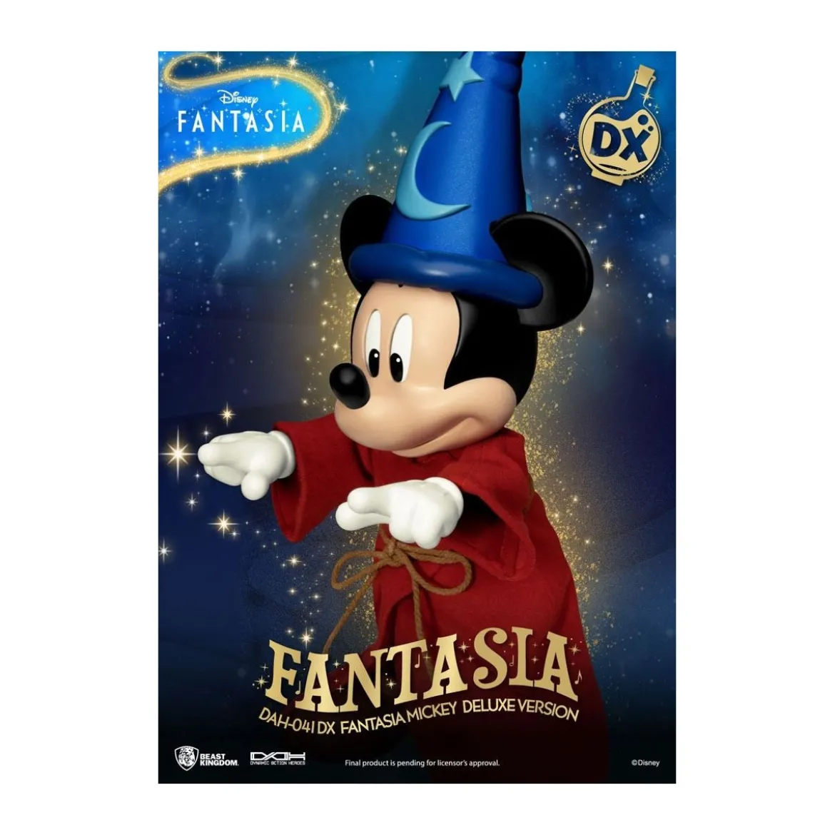 Beast Kingdom - Mickey Fantasia Deluxe Version - figurine Dynamic Action Heroes 1/9