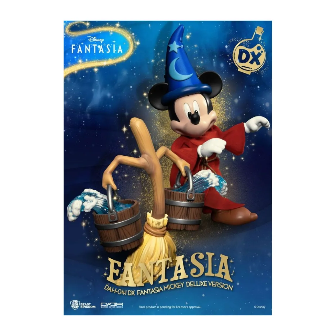 Beast Kingdom - Mickey Fantasia Deluxe Version - figurine Dynamic Action Heroes 1/9