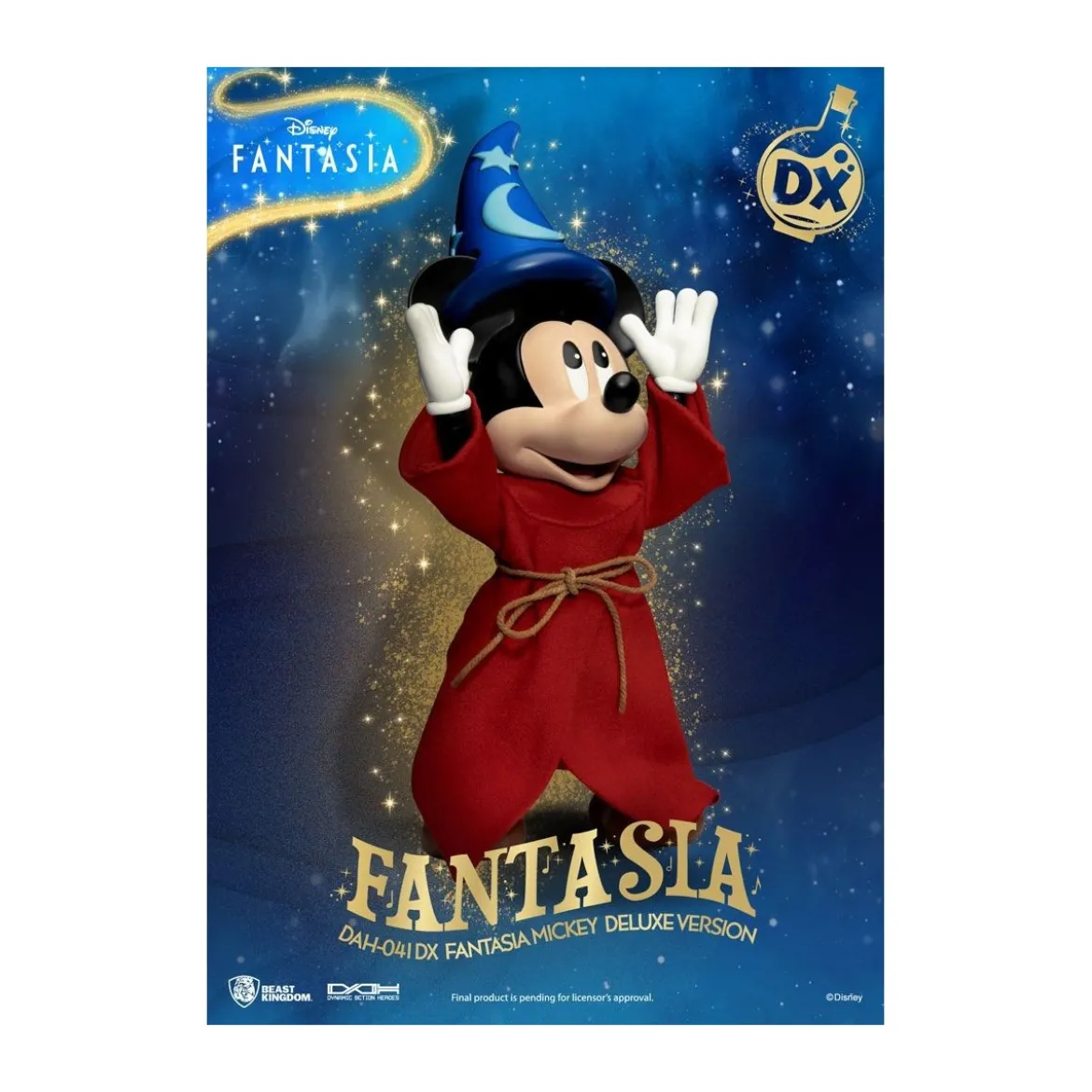 Beast Kingdom - Mickey Fantasia Deluxe Version - figurine Dynamic Action Heroes 1/9