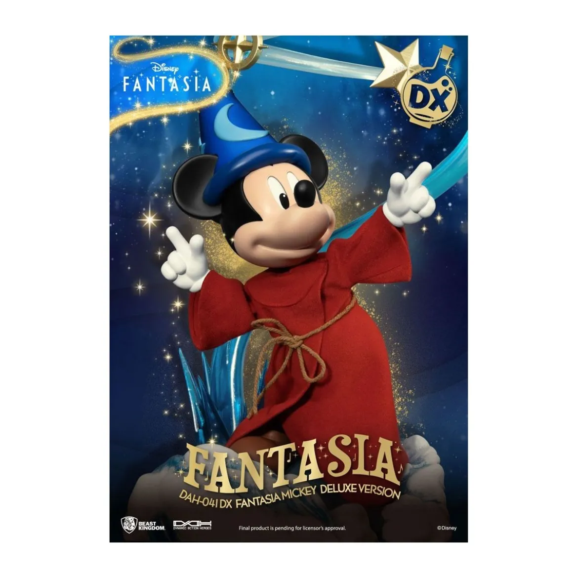 Beast Kingdom - Mickey Fantasia Deluxe Version - figurine Dynamic Action Heroes 1/9