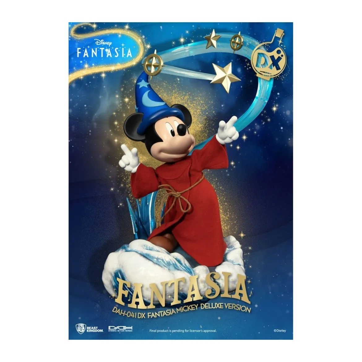 Beast Kingdom - Mickey Fantasia Deluxe Version - figurine Dynamic Action Heroes 1/9
