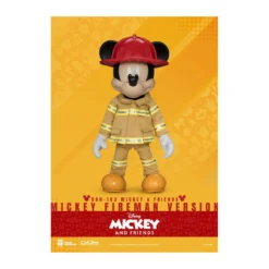 Beast Kingdom - Mickey & Friends - Mickey Fireman Ver. figurine Dynamic Action Heroes 1/9