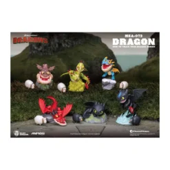 Beast Kingdom - Mini Egg Attack - How to train your Dragon - set de 6 mini figurines
