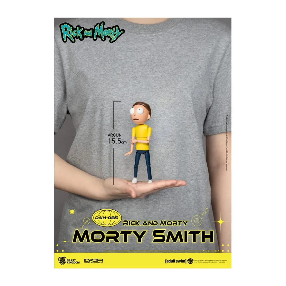 Beast Kingdom - Rick and Morty - Morty Smith Dynamic Action Heroes