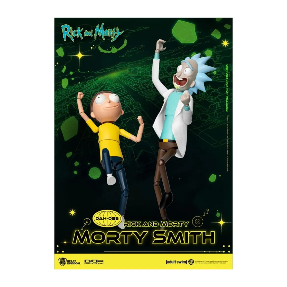 Beast Kingdom - Rick and Morty - Morty Smith Dynamic Action Heroes