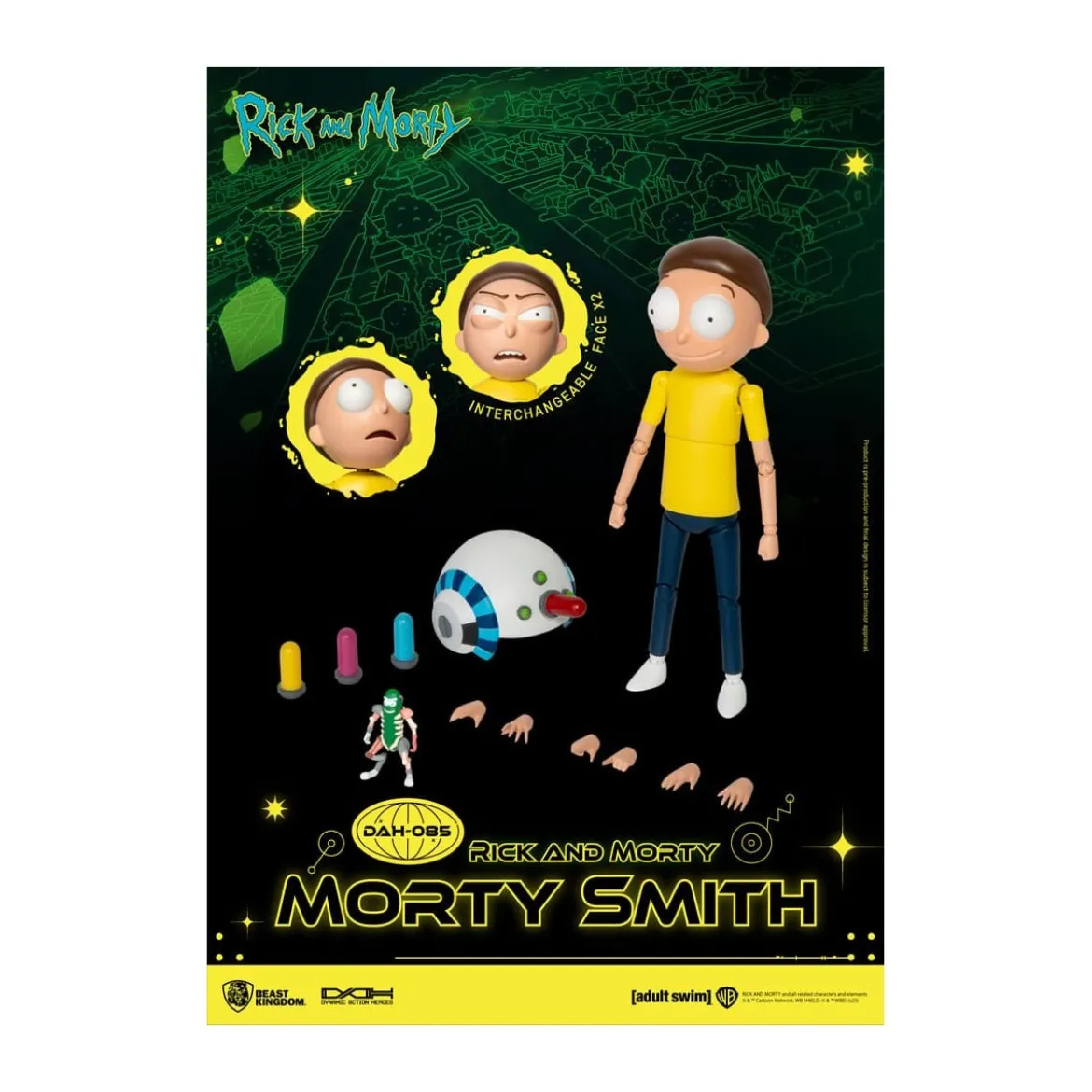 Beast Kingdom - Rick and Morty - Morty Smith Dynamic Action Heroes