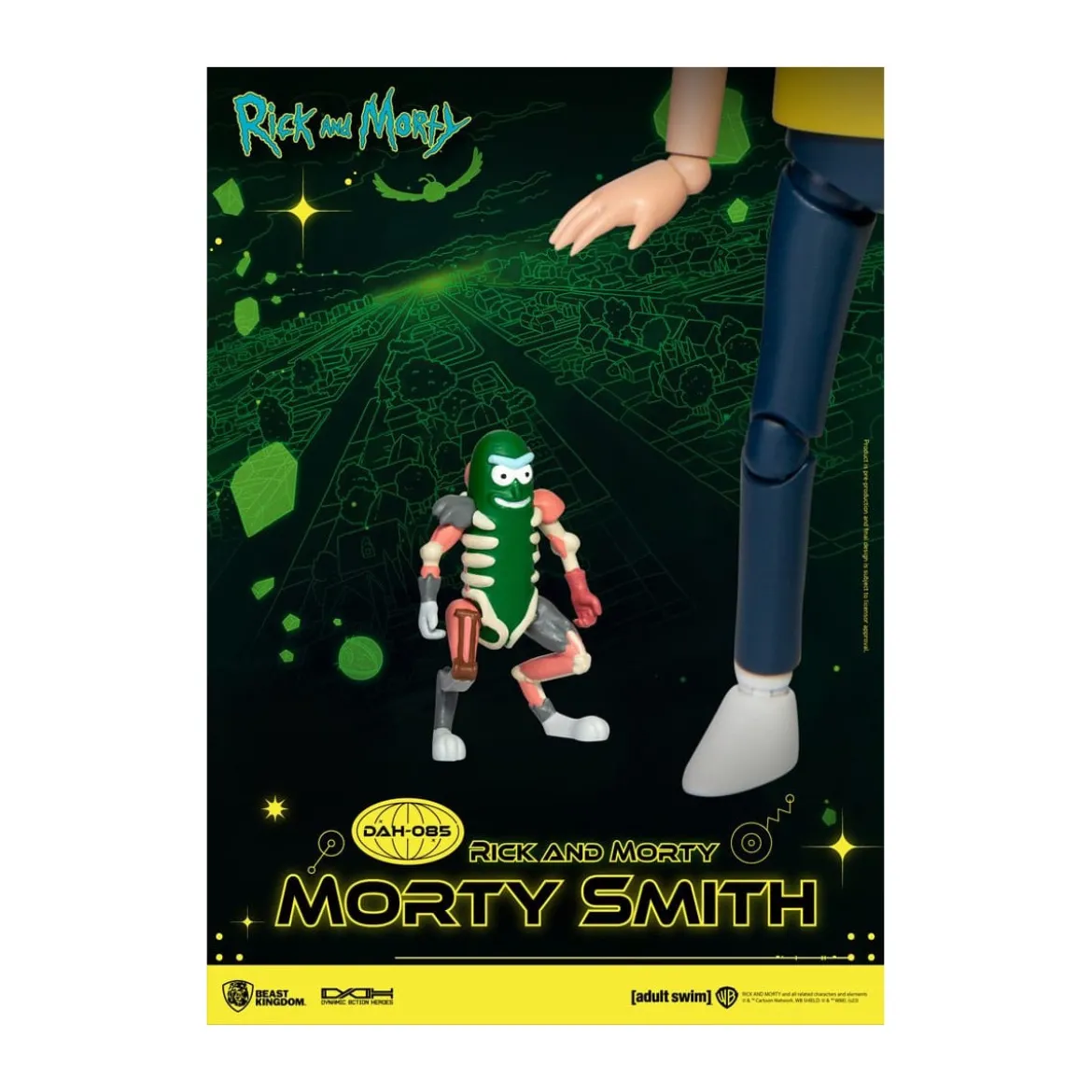 Beast Kingdom - Rick and Morty - Morty Smith Dynamic Action Heroes