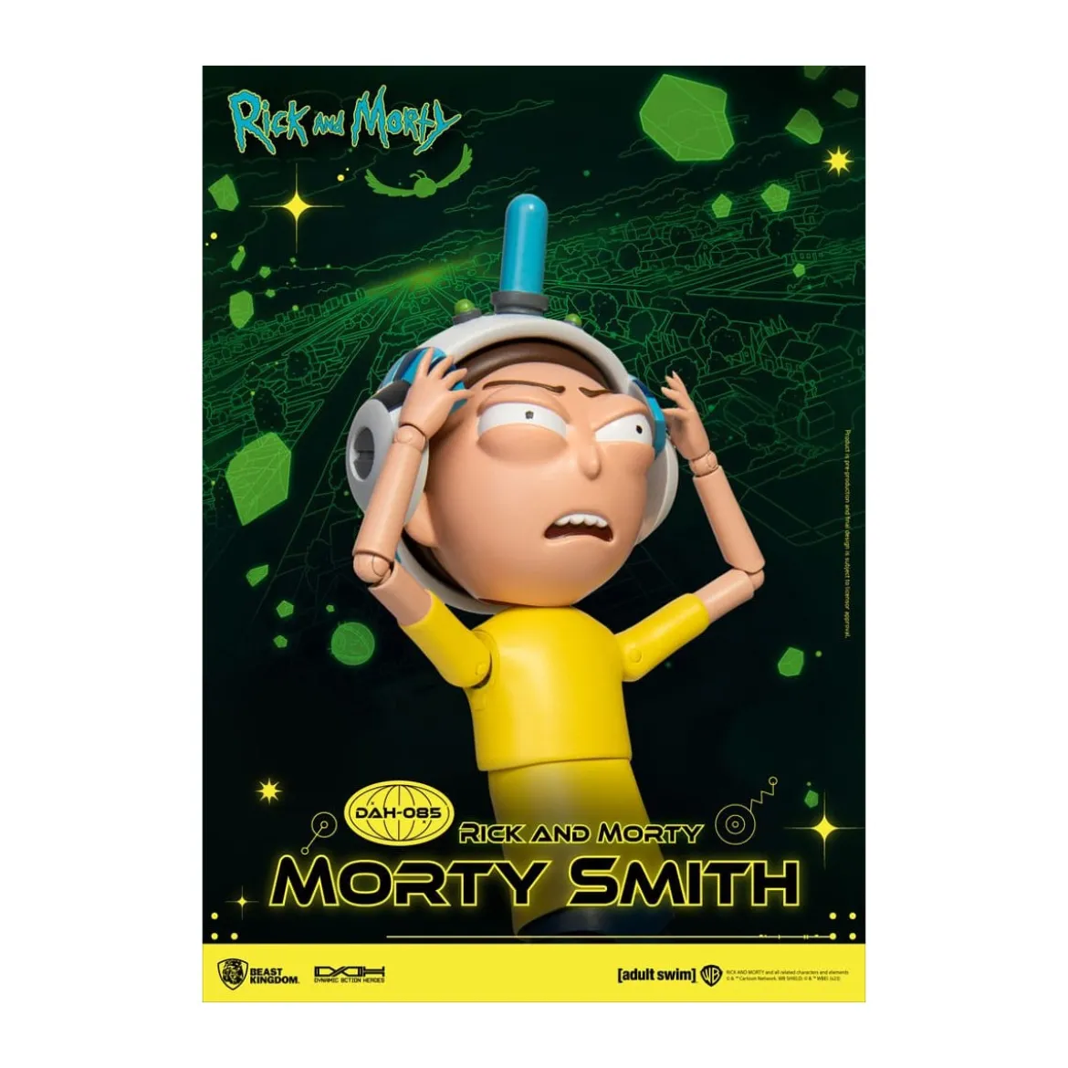 Beast Kingdom - Rick and Morty - Morty Smith Dynamic Action Heroes