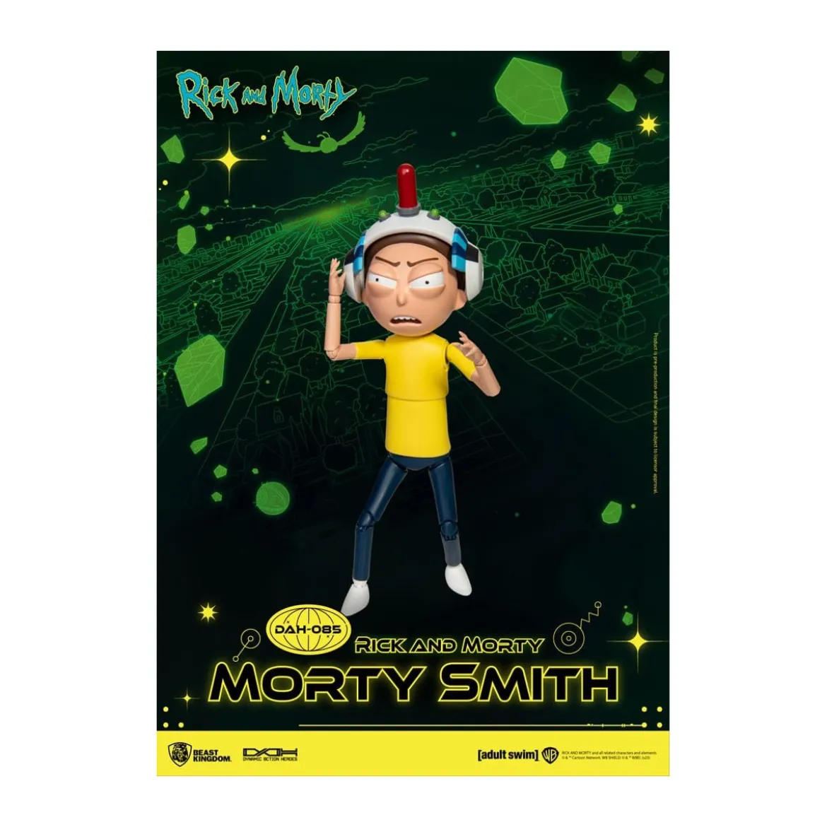 Beast Kingdom - Rick and Morty - Morty Smith Dynamic Action Heroes
