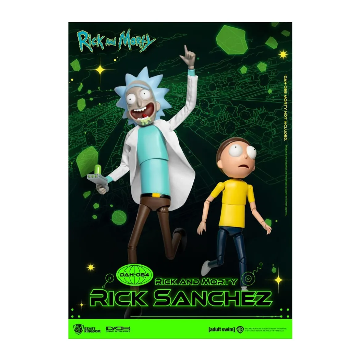 Beast Kingdom - Rick and Morty - Rick Sanchez Dynamic Action Heroes